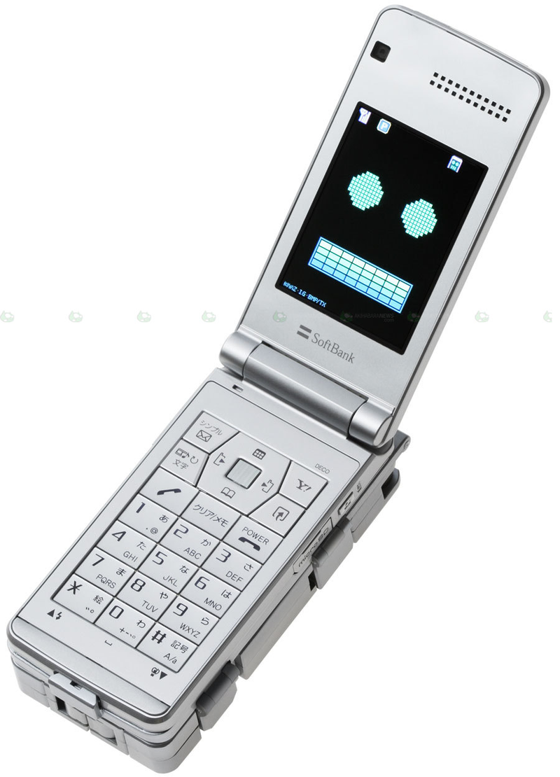 Illustration for article titled Toshiba 815T PB: Transformers-Like Cellphone of Geeky dreams